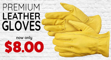 Premium Leather Trainers Gloves - $8