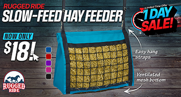 Easy Load Slow Feed Hay Feeder $18 - One Day Sale