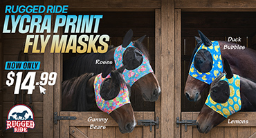 New Print Fly Masks - In stock and only $14.99