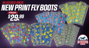 NEW Print Stay UP Fly Boots $29.99