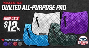 English All Purpose Saddle Pads $12 - Flash Sale!