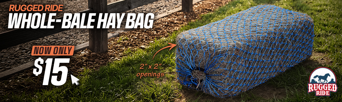 Whole Bale Hay Bags $15