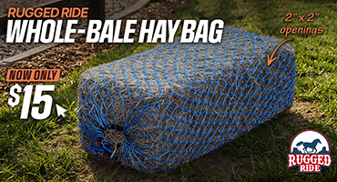 Whole Bale Hay Bags $15