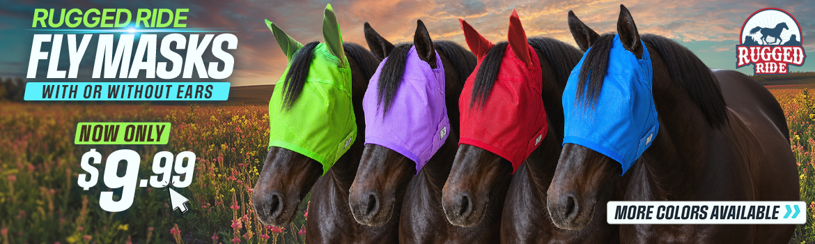Bright and Bold Fly Masks Reduced to $9.99
