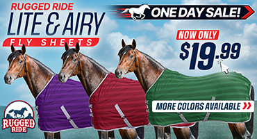 Lite and Airy Fly Sheets $19.99 - One Day Sale