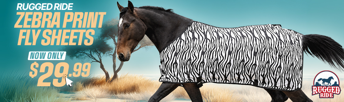 Zebra Print Fly Sheets only $29.99