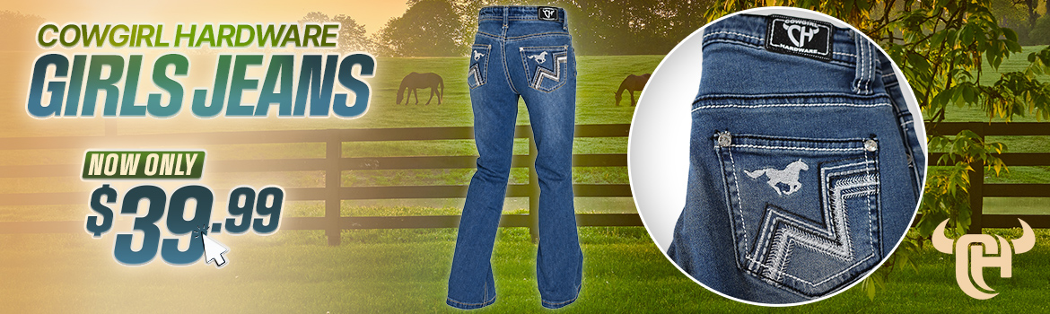 Cowgirl Hardware Girls Jeans $39.99