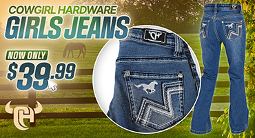 Cowgirl Hardware Girls Jeans $39.99