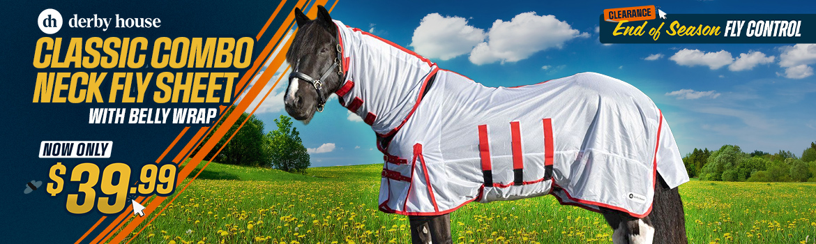 Derby House Belly Wrap Fly Sheet $39.99 - End of Season Clearance