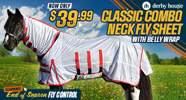 Derby House Belly Wrap Fly Sheet $39.99 - End of Season Clearance