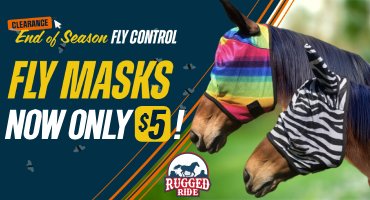 Fly Masks only $5 - End of Season Fly Clearance!