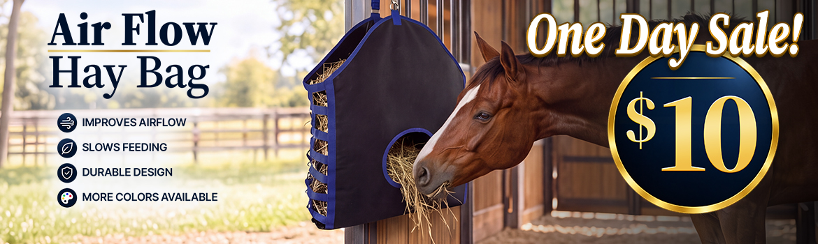 Air Flow Hay Bag - $9.99 One Day Sale!