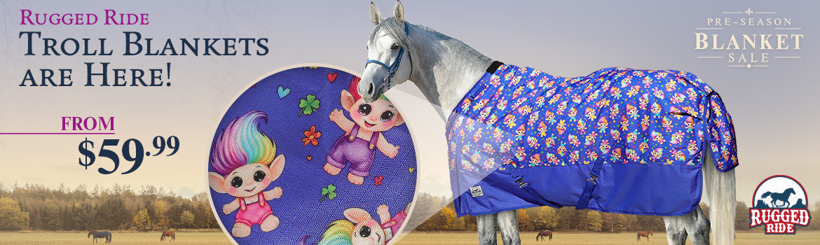Troll Blankets are Here!  Starting at $59.99