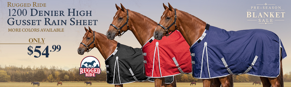 1200 Denier HIgh Gusset Rain Sheet $54.99