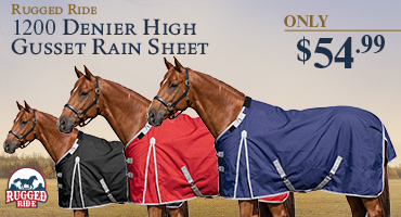 1200 Denier HIgh Gusset Rain Sheet $54.99