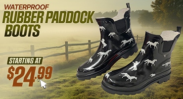 Waterproof Paddock Boots $24.99