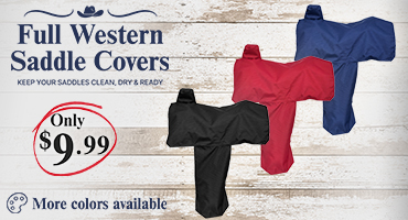 Western Saddle Covers $9.99