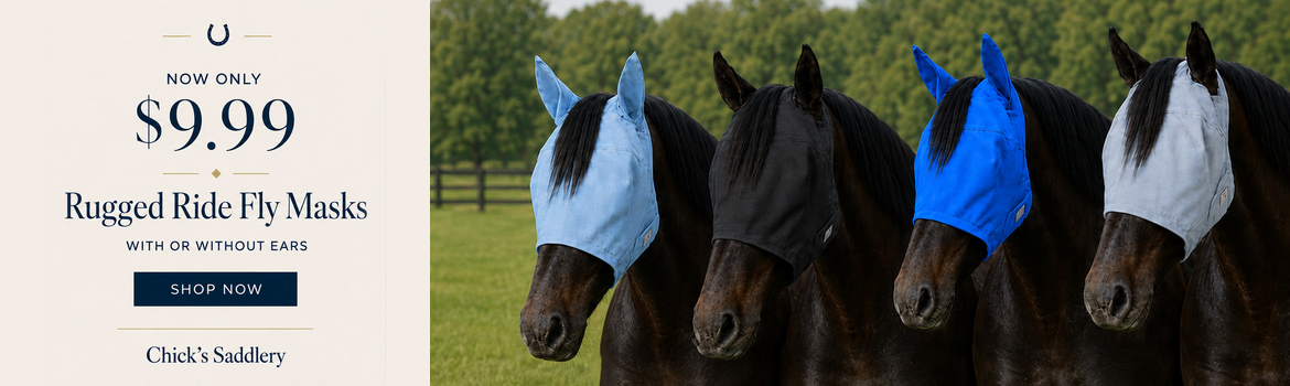Rugged Ride Fly Masks - $9.99 - End of Season Clearance