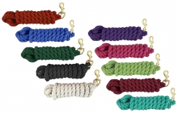 Jumbo Cotton Lead with Bolt Snap