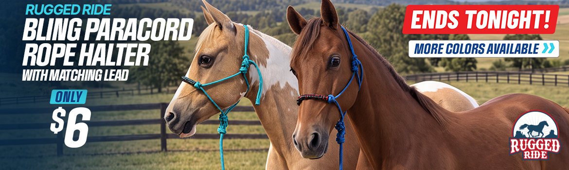 Rope Halter and Lead $6.00 - Ends Tonight!