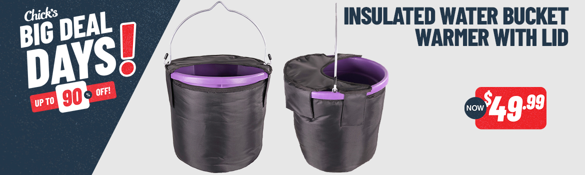 Insulated Bucket Warmer - $49.99