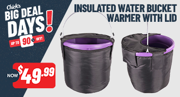 Insulated Bucket Warmer - $49.99