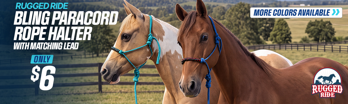 Rope Halter and Lead now $6.00!