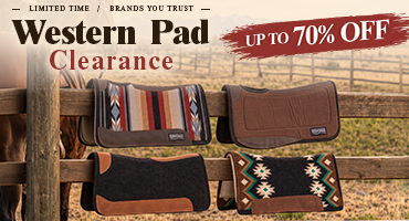 Western Saddle Pad Clearance