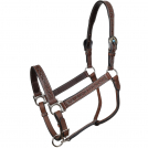 Showman Diamond Argentina Cow Leather Halter