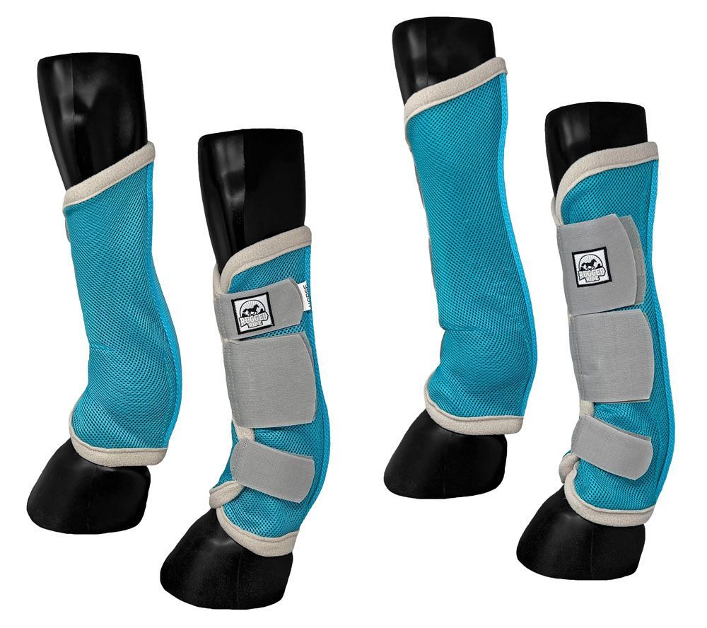 Rugged Ride Airflow Cool Mesh Fly Boots - Set of Four: Chicks