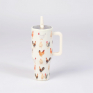 Chicken 40oz Spill Proof Insulated Tumbler