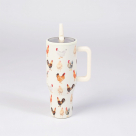 Chicken 40oz Spill Proof Insulated Tumbler