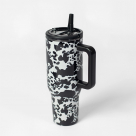 Cow Print 40oz Water Tank Insulated Spill Proof Tumbler