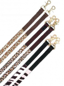 King Series Animal Print Nylon Split Reins