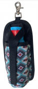 Showman Aztec Print Nylon Clip-On Water Bottle Holder