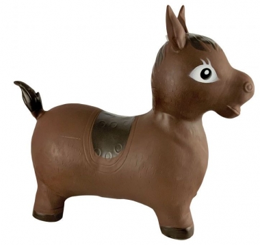 Kid's 20 Inch Inflatable Ride-On Bounce Horse: Chicks Discount