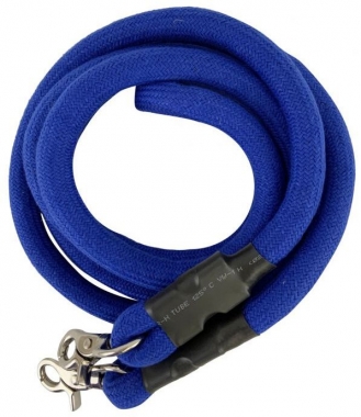 New! Showman Rustic Mocha Mohair Contest Reins - 8 Ft