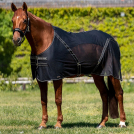 Back on Track Sienna Horse Mesh Cooler - Black Knitted Lining