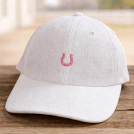 Bridle Up Hope Classic Cap in White