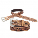 Circle Y Texas Flower Classic Belt