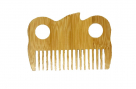 4 Inch Bamboo Comb With Finger Grips