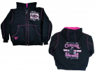 Girls Bling Turn and Burn Embroidered Winter Jacket