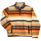 Infant/Toddler Aztec Serape Polar Fleece Cadet - Burnt Orange