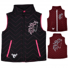 Cowgirl Hardware Blaze Horse Quilted Nylon Vest - Infant / Toddler