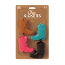 'Chip Kickers' Cowboy Boot Bag Clips - Set of 4