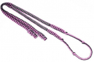 Tough-1 Knotted Competition Reins With Crystal Accents