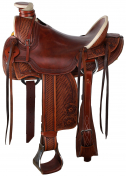 Whiskey Creek Wade Style Saddle - 16 Inch
