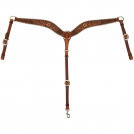 Circle Y Desert Rawhide Edge Breast Collar