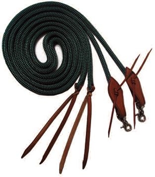 Double Braided Rope Split Reins: Chicks Discount Saddlery