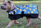 Rugged Ride 1200 Denier 150g Fill  Waterproof Duck Bubbles Print Dog Blanket